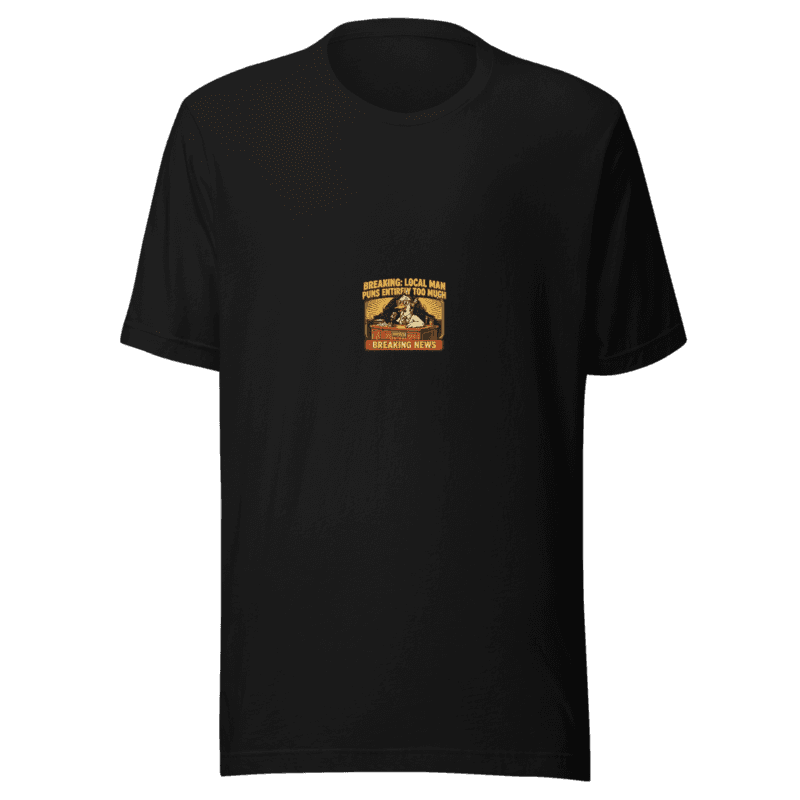 RetroPuns — Breaking News Puns Tee