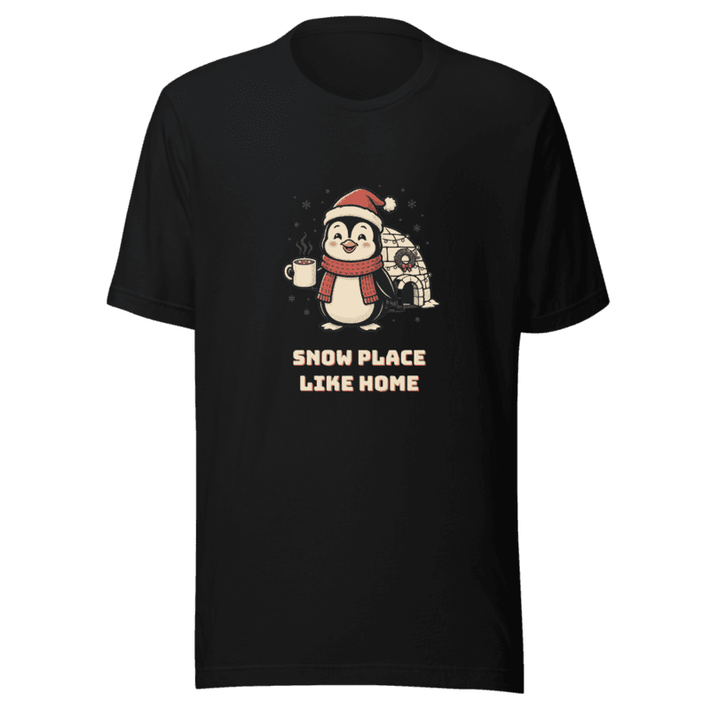RetroPuns — Snow Place Like Home Tee