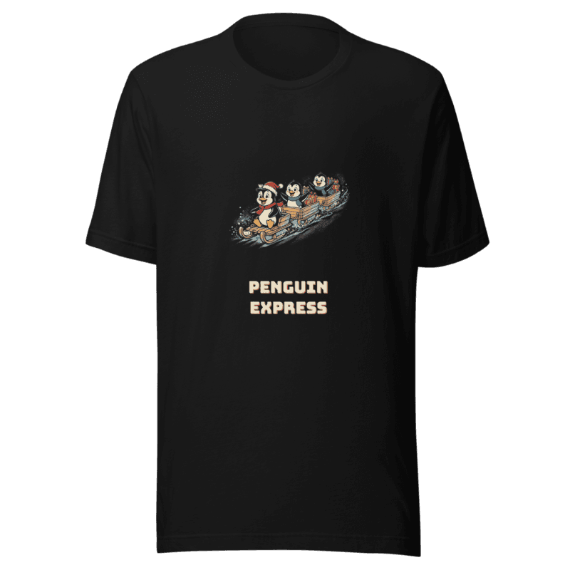 RetroPuns — Penguin Express Tee