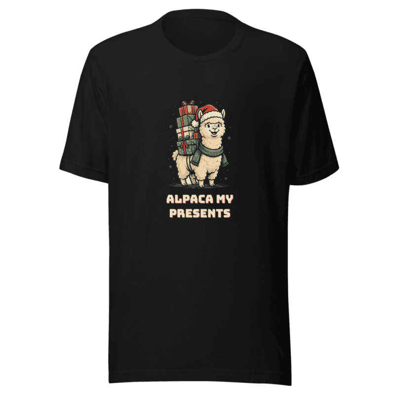 RetroPuns — Alpaca My Presents Tee