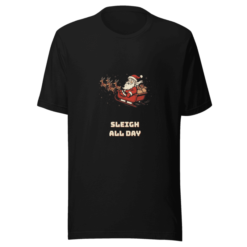 RetroPuns — Sleigh All Day Tee