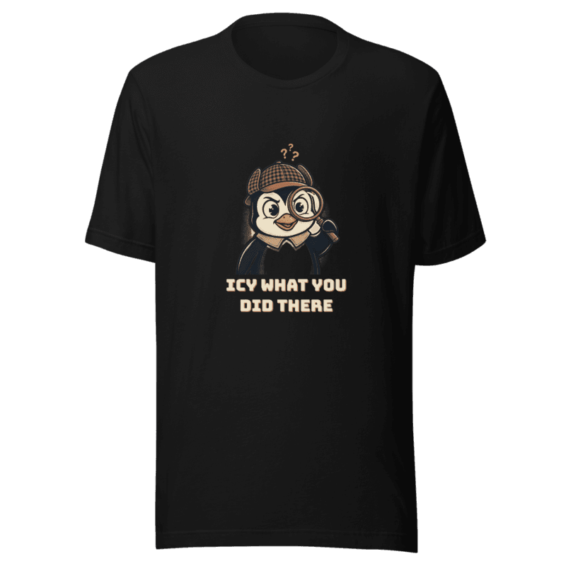 RetroPuns — Icy What You Did There Tee