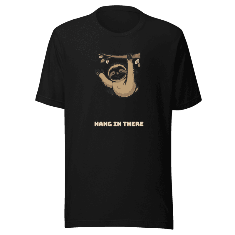 RetroPuns — Hang In There Tee