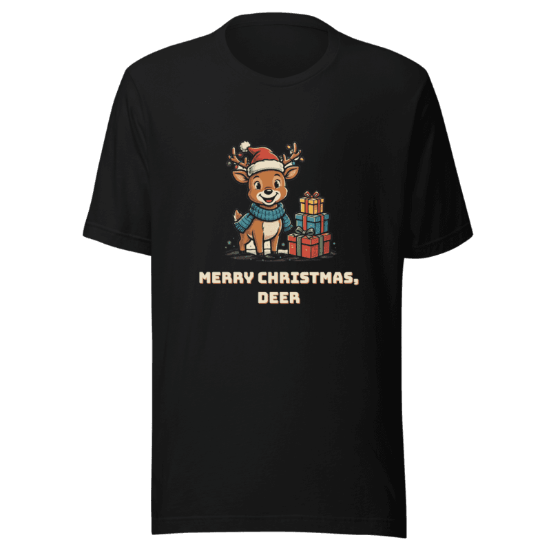 RetroPuns — Merry Christmas, Deer Tee