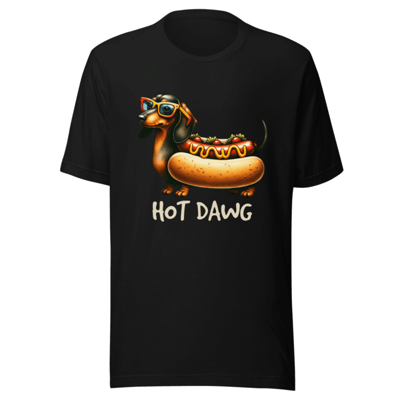 RetroPuns — Hot Dawg Tee