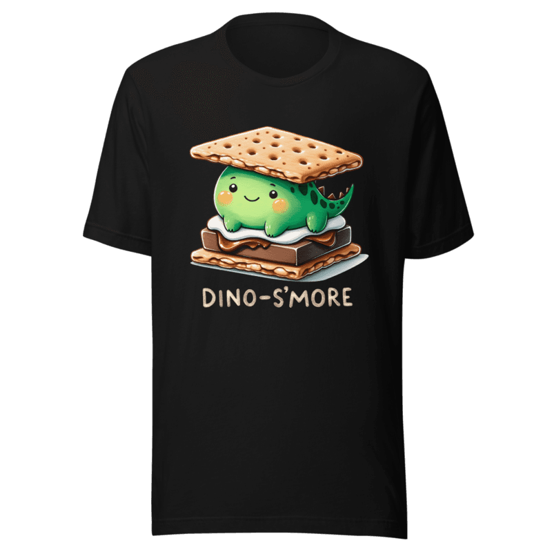 RetroPuns — Dino-S'more Tee