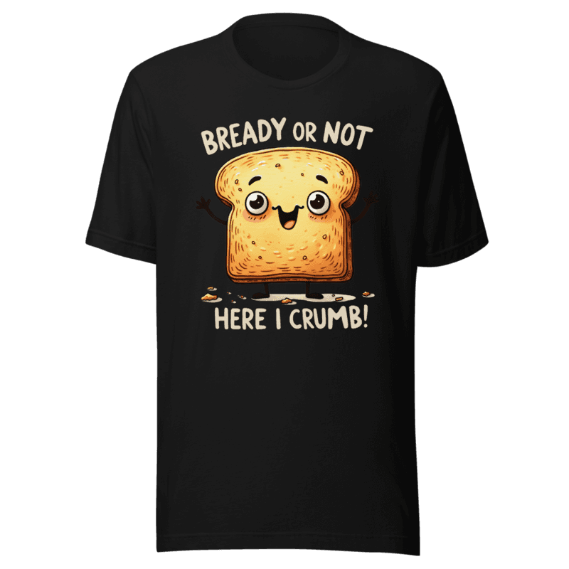 RetroPuns — Bready Or Not Tee