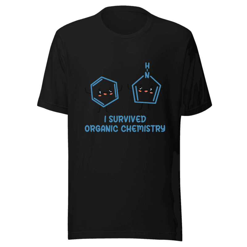 RetroPuns — Survived Organic Chemistry Tee